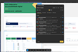 Captura de tela do Figma mostrando o Design System do projeto A11YHUBBR, um hub colaborativo de acessibilidade digital. A interface exibe seções como marca, cores, tipografia, botões e acessibilidade. No centro, há uma página com paleta de cores e tokens visuais. Sobre o canvas está aberto o plugin “Selection to Variables”, usado para converter estilos em variáveis de design system, exibindo cores, estilos e propriedades semânticas.
