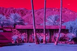 Infrared Camera Captures Otherworldly Modernist Landscape