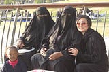 Sisters picnic in park, Riyadh, Saudi Arabia 2008. I am sitting on the right.