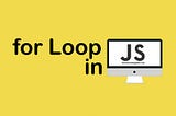 ES6 For Of and In Loops