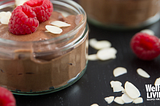 Chocolate and Raspberry Layered Avocado Mousse