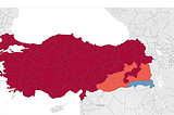 Türkiye’de Korona Yasakları Haritası (Normalleşme)