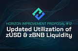 Announcing HIP-12: Updated Utilization of zUSD & zBNB Liquidity