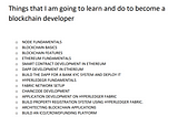 Journey of being blockchain developer!