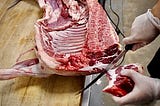 How we break down a lamb for bbq