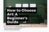 How to choose Art for your living room?