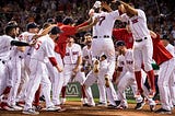 Sox Back in First After Walk-Off Win Over Cleveland in Slug Fest