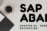 SAP ABAP — Screen Navigation