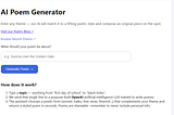 I Built an AI Poem Generator. I Wasn’t Prepared for How People Would Use It.