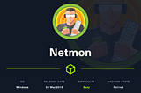 HackTheBox Writeup: Netmon