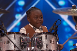 YouTube screenshot of of 5-Year-Old Chrisyius Whitehead auditioning during at America’s Got Talent in August 2024