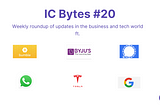 IC Bytes of the Week: 17/01/21