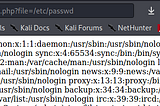 RCE via LFI Log Poisoning