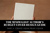 How to Create a Print Cover for Your Amazon KDP Book with Canva Pro