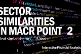 Sector similarities in macro point 2 (Interactive Financial Analysis)
