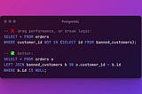 PostgreSQL: NOT IN can backfire hard