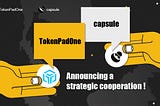 Capsule will be resold on Tokenpadone.