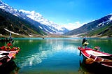 The Lake in the Mountains