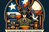 Texas Divorce and Military Residency Requirements: Navigating Your Journey