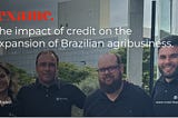 A study shows that an increase in rural credit is associated with growth in agricultural production.