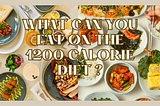 High Protein Low Carb Meal Plan: 1200 Calories