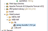 REST API using Jersey 1.x