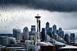 why does it rain so much in seattle