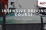 What is an Intensive driving course?