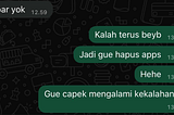 Mengapa Aku Selalu Kalah?