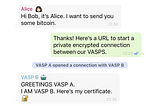 Using Instant Messenger to Explain the FATF Travel Rule for VASPs