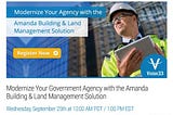 Webinar Available to Help Governments Modernize Building and Land Management Services