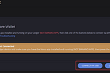 How to access Banano on a Ledger hardware wallet using the Nano App