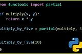 97% of Python Projects Could Be Cleaner With partial()