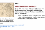 In 1864 only White Male citizens were allowed to vote in Arizona — Would that have included you?
