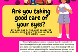 Important Eye Health Information That Your Doctor is too Busy to Tell You