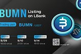 BUMN(BUMooN) will be listed on LBank at 21:00 on September 10, 2021 (UTC+8), the details are as…