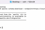 Adding GraphQL Schema file in Xcode project.