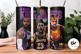 Tumbler wrap, Inspired JAMES 20oz Skinny Straight Sublimation Tumbler PNG, Lebron James