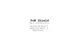 PoW Shield: Application Layer Proof of Work DDoS Filter