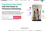 Influencer Marketing AI Platform