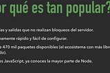 Anotaciones: NodeJS parte 1