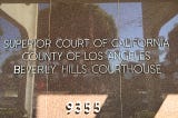 A Day at the Beverly Hills Courthouse