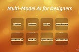 SuperImage Advanced Mode with eight AI image models for designers in a clean multi-model interface