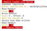 Linux Kernel Module Programming : a simple device driver and a user-level program accessing it.