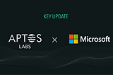 Aptos Labs Swiftly Ships First Solutions Using Microsoft Azure OpenAI Service to Move Web3 Forward