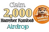 Hamster combat airdrop 🔥🤗$2,000 potential airdrop 😱