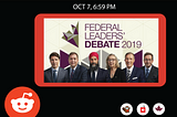 We Looked at How Popular the 2019 Federal Debate Themes Were in Reddit Post Titles.