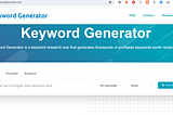 Generate tens of thousands of concealed long-tail keywords