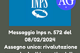 Messaggio Inps n.