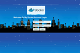 creating a Web Application for Docker